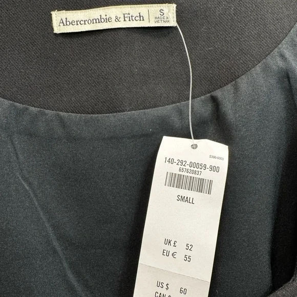 Abercrombie & Fitch Black Sleeveless Top - Picture 3 of 4